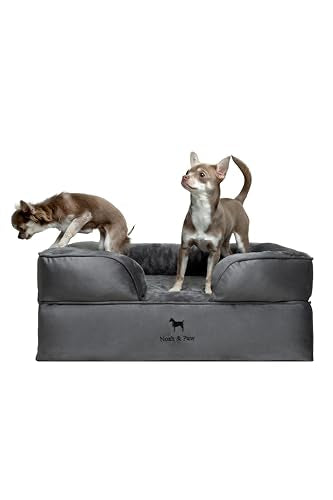 Dog Bed Orthopedic Memory Cooling Foam (Grey - VE / Medium)