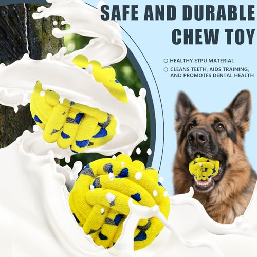 Dog Balls 4 Pack Tennis Ball Toys Dog Toy (4 Pack / Yellow)