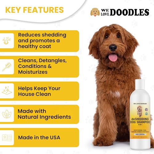 Deshedding Dog Shampoo & Conditioner