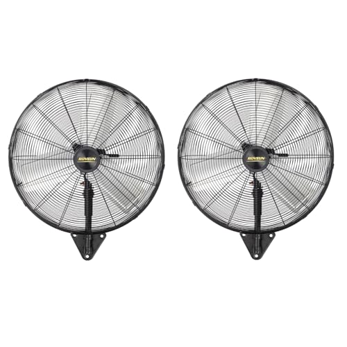 24" Wall Mounted Fan (24''(2-pack))