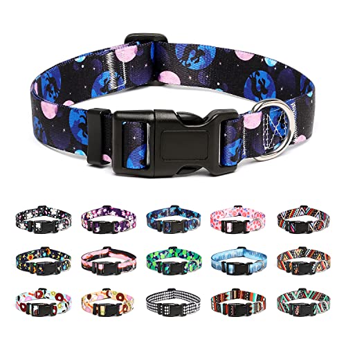 Adjustable Dog Collar (Large / Night Sky)