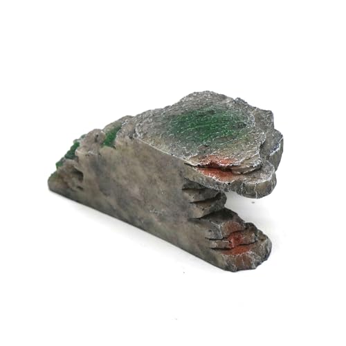 Gecko Hide Shale Scape Step Ledge (Small-B-7.3 * 4.4 * 3)