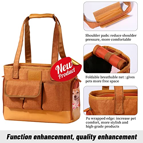 Cat Carrier Dog Carrier (Brown)