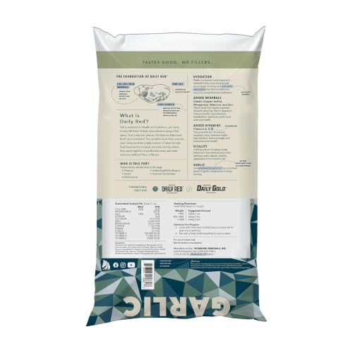 Daily Red Horse Vitamins and Minerals Supplement (25 LB Garlic)