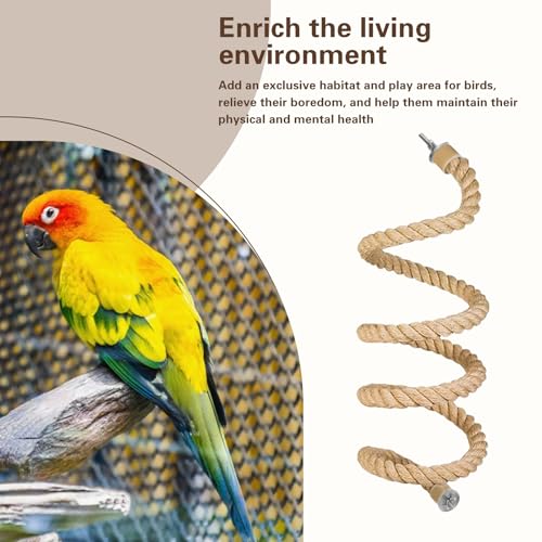 3pcs Bird Rope Perch for Parrots