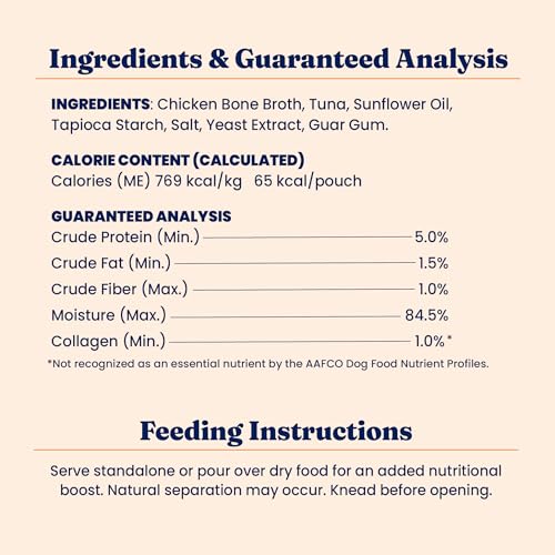 Bone Broth Cat Food Topper (3 Fl Oz (Pack of 12))