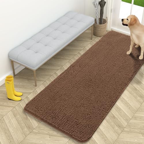 Dog Door Mat for Muddy Paws 59x24 (Mocha / 59" X 24")