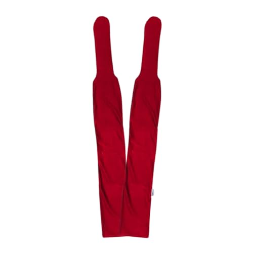 Spandex Horse Tail Bag Only for Horses (Red ( Pack Of 2 ))