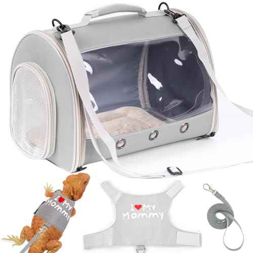 Small Animal Travel Backpack Carrier (Grey)