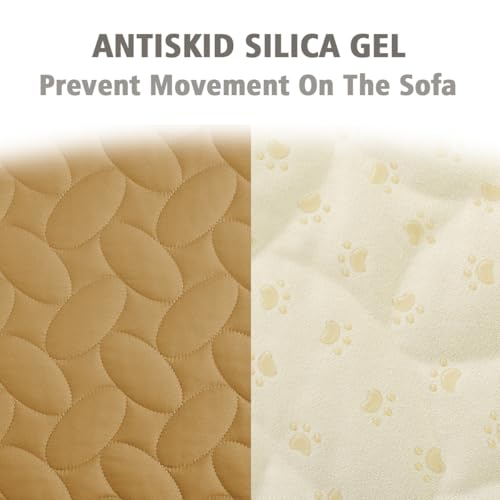 Waterproof Pet Bed Cover Anti (30x53 Inch (Pack of 1) / Sand)