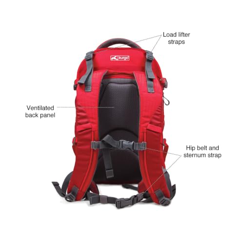G Train Pet Carrier Backpack (Red)