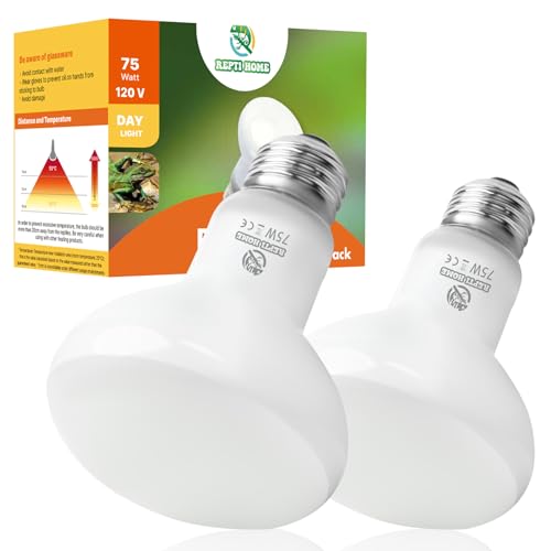 Reptile Heat Lamp Bulbs (Basking Bulb / 2*75)