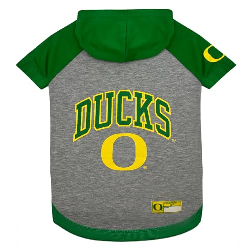 NCAA Oregon Ducks Hoodie for Dogs & Cats (Oregon Ducks / X-Small)