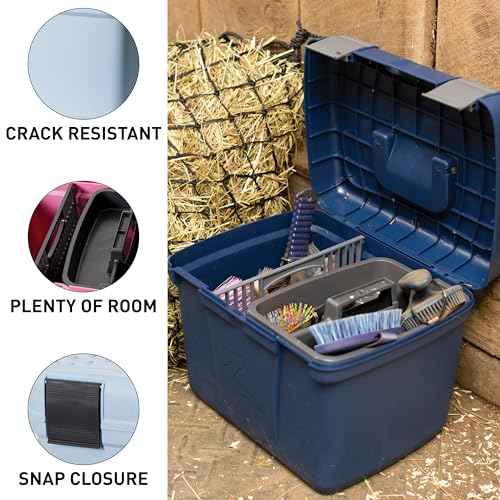 Smart Grooming Box for Horses (Wild Rose Pink / One Size)