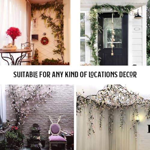 98" Bendable Fake Tree Vines Branch Moss Garland Halloween Decor