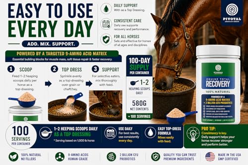 Feeds Equine Total Recovery Supplement (580 Grams)