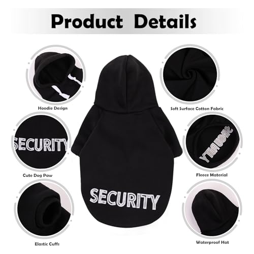 Dog Security Hoodie (Large / Security)