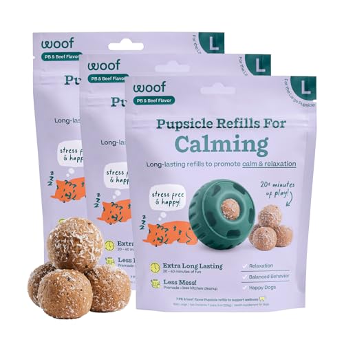 Pupsicle Refill Pops for Calming (Large 21 Count)