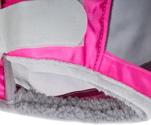 CareMaster Pro Luminous Horse Fly Mask Standard with Ears UV Protection for Horse Flamingo M Cob (Flamingo / Medium (Arabian))