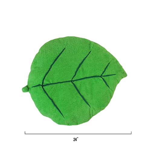 Soft Plush Extra Small Cute and Cozy Leaf Dog Cat Bed (Leaf)
