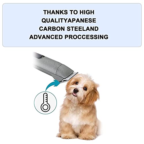 3PCS 4FC Blades Dog Grooming Blades Compatible with Andis (3pack #4fc)