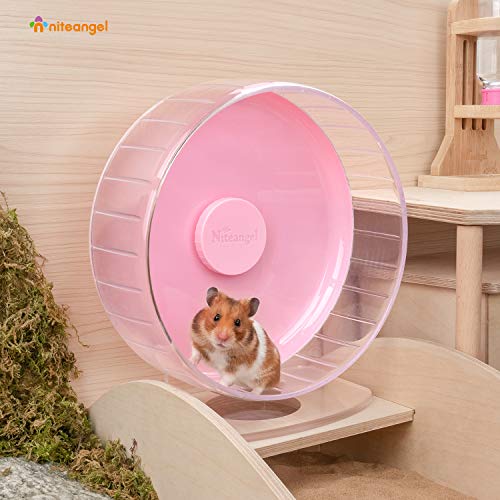 Super Silent Hamster Exercise Wheels (Medium / Pink)