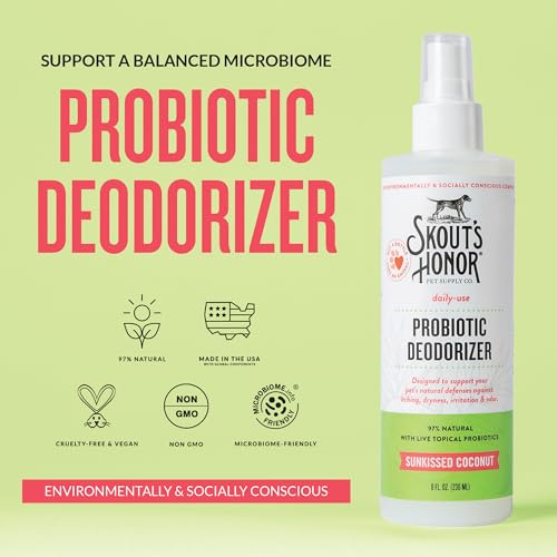 Probiotic Dog Deodorizing Spray (2-Pack)