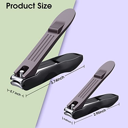 Nail Clipper with Catcher (2 Pack)