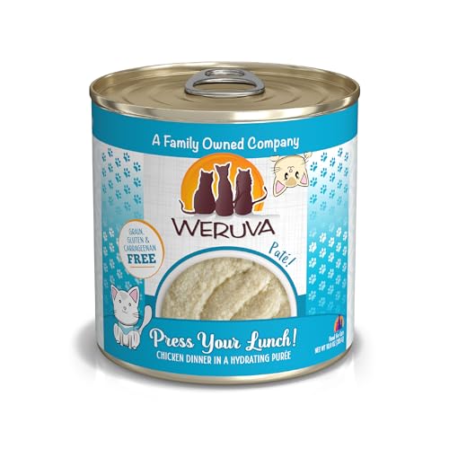 Wet Cat Food Press Your Lunch with Chicken Pate (10 Ounce (Pack of 12))