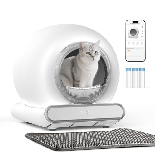 Self Cleaning Litter Box (White)