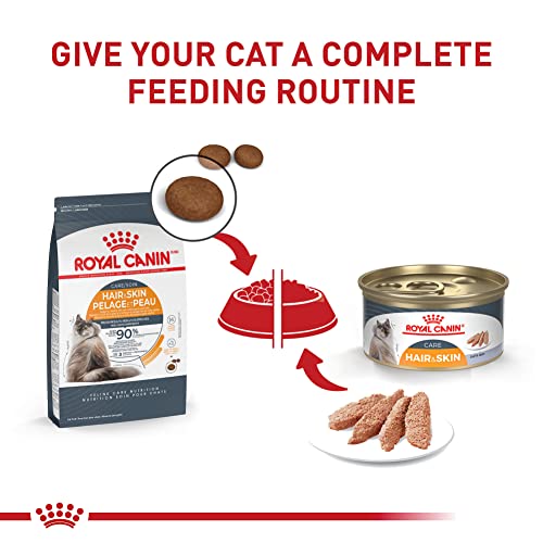Feline Care Nutrition Hair & Skin Care Adult Loaf in Sauce Cat Food (5.1 Ounce (Pack of 24))