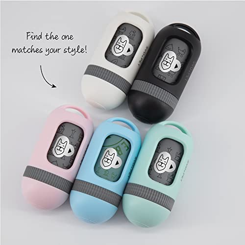 Dog Poop Bag Dispenser (1-Pack -Primrose Pink)