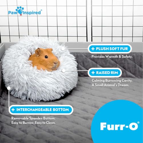 Furr O Burrowing Pet Bed Enrichment (Purple)