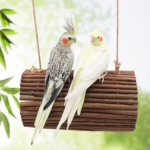 Parrot Swing Toys (Large / Hemp Rope Style)
