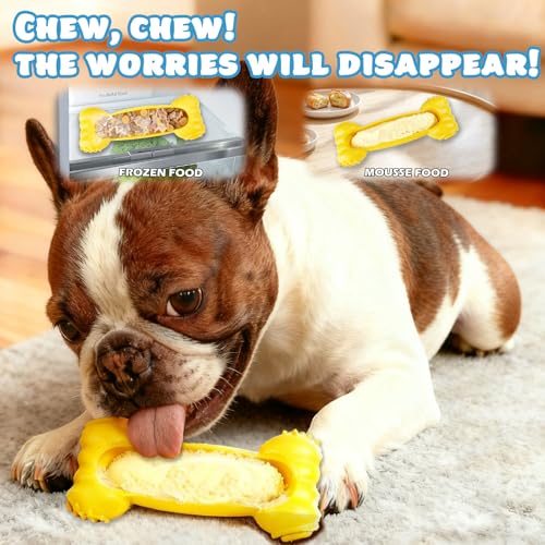 6 Value Pack Enrichment Toys for Dogs Lick Mat (Blue-Green-Klein-Yellow)
