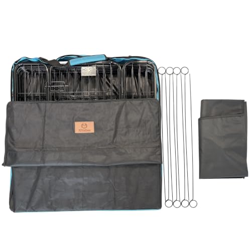 Puppy Playpen Plus Storage Bage with Bottom (8-Panels 31.3"W)