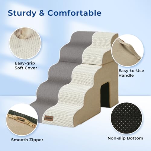 Dog Ramp for Large Dogs with Tunnel