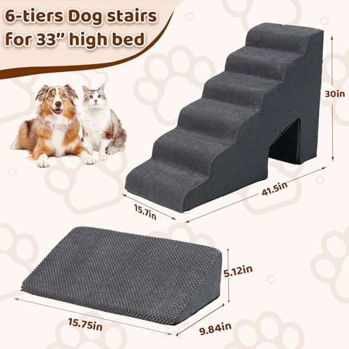 Dog Stairs for High Beds 30