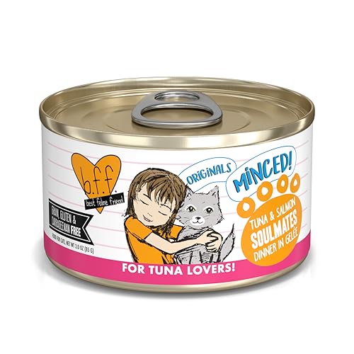 BFF Minced Natural Wet Cat Food (3 Ounce (Pack of 24))