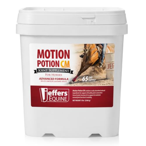 Motion Potion CM Joint Formula Supplement Powder for Horses (5 lbs - Up to 60 Day Supply)