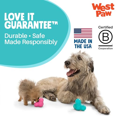 Zogoflex Tux Treat Dispensing Dog Chew Toy (Geranium / Large)