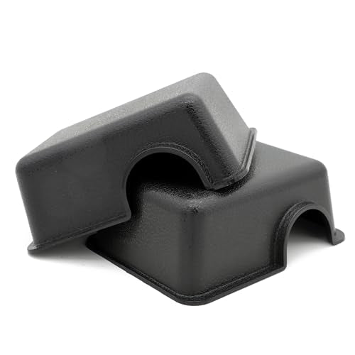Reptile Hide Box Snake Hide Gecko Hide (Black / XS 2 Pcs)