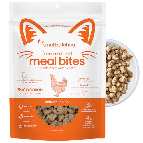 Freeze Dried Raw Cat Food (10 Ounce (Pack of 1))