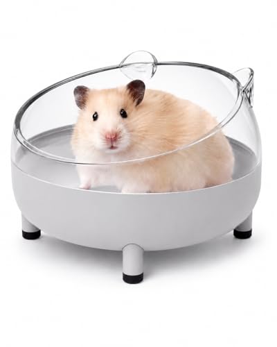Hamster Sand Bath Container (bathtub-grey)