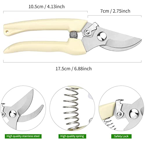 Premium garden shears (Red)