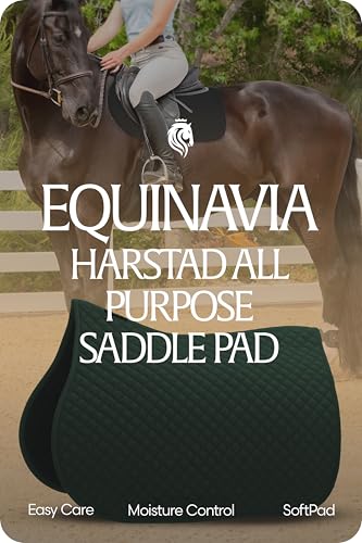 Harstad Horse Saddle Pad (Hunter Green / Horse)