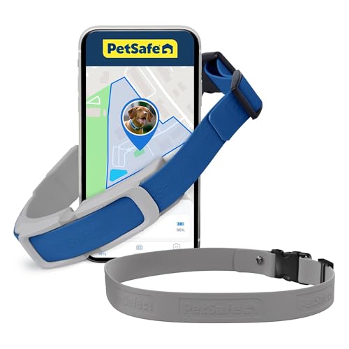 Guardian GPS + Tracking Dog Fence Collar Bundle with Additional (Guardian GPS Fence Collar + Grey Strap)