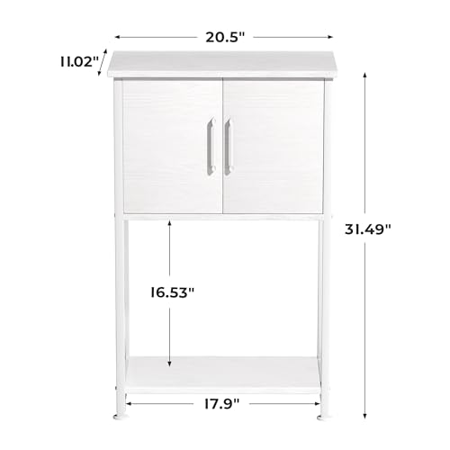 5 10 Gallon Fish Tank Stand (White / 5-10 Gallon)