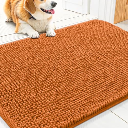 Dog Door Mat for Muddy Paws 30x20 (Clay / 30"X20")