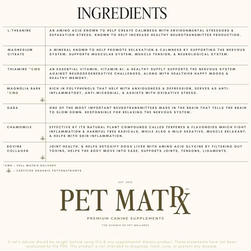 Think Cognitive and Calming Supplement with Collagen and Magnesium (Small/Medium Breeds)
